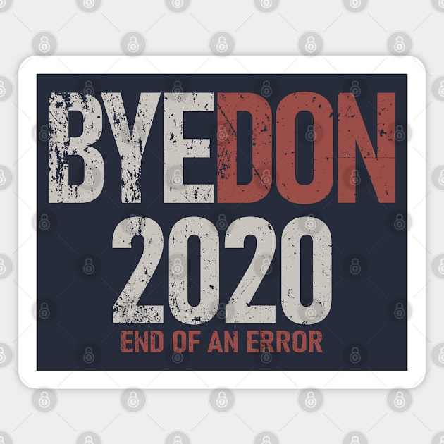 Vintage Byedon 2020 Magnet by Etopix